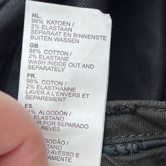 NWT G-Star 3301 Loose Chino Jeans Pants Size 26 - Picture 5 of 5